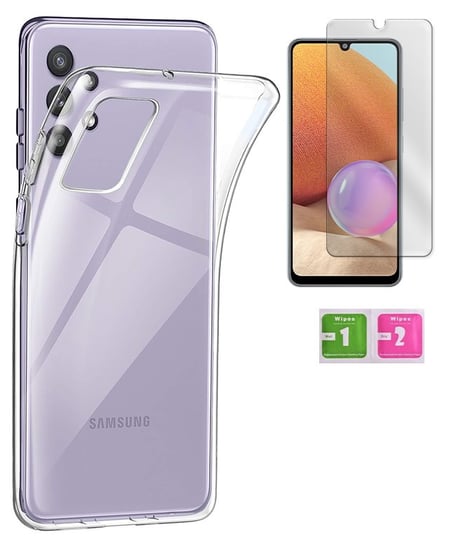 Etui 2Mm Do Samsung Galaxy A32 4G Case + Szkło 9H Samsung