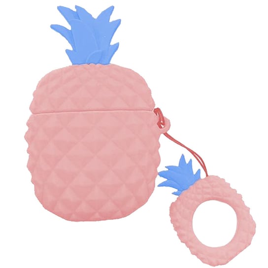 Etui Airpods 1 2 Słuchawki Pokrowiec Owoc Ananas GEL