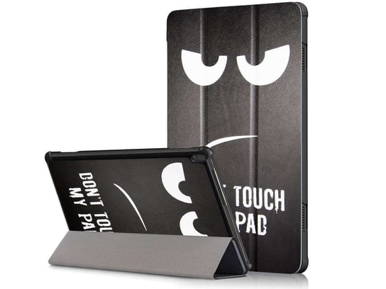 Etui Alogy Book Cover do Lenovo M10 TB-X505 F/L Don't Touch My Pad + Szkło Alogy