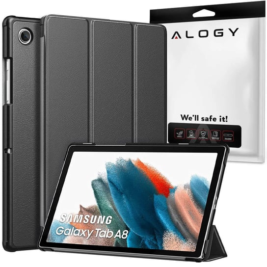 Etui Alogy Book Cover do Samsung Galaxy Tab A8 2021 SM-X200/SM-X205 Szary Alogy