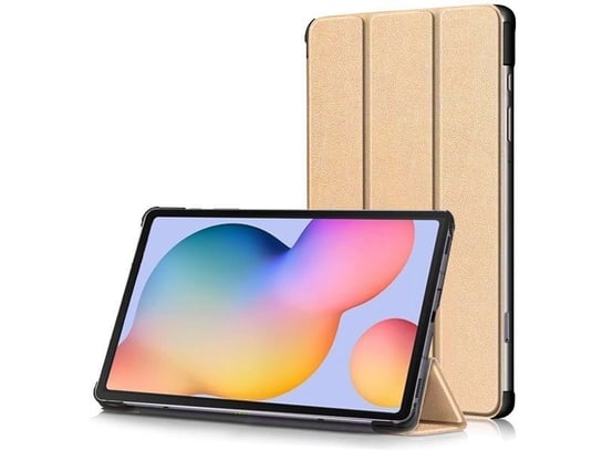 Etui Alogy Book Cover do Samsung Galaxy Tab S6 Lite 10.4 P610/ P615 Złoty 4kom.pl