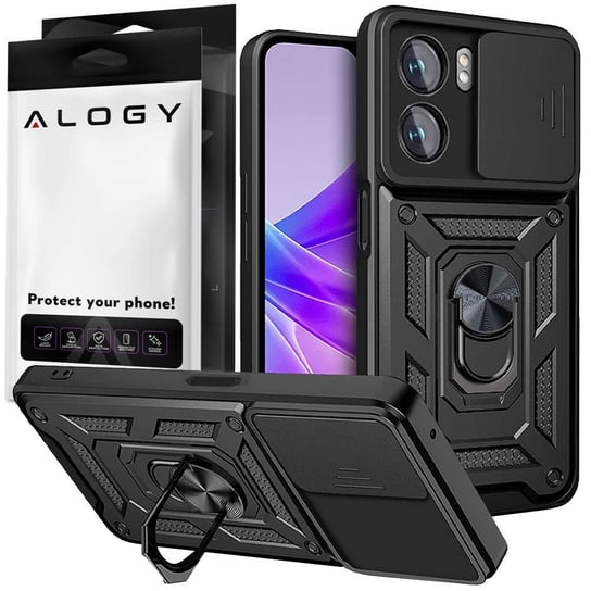 Etui Alogy Camshield Stand Ring z osłonką na aparat do Samsung Galaxy A53 / A53 5G 4kom.pl