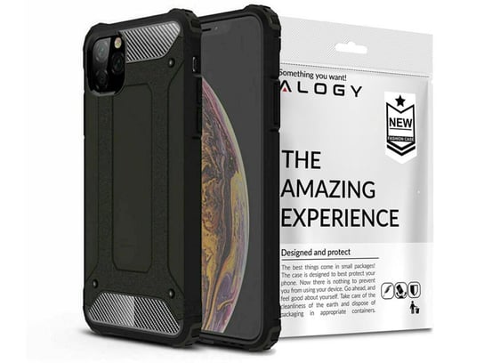 Etui Alogy Hard Armor do Apple iPhone 11 Pro Max czarne Alogy