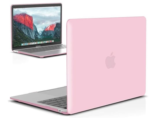 Etui Alogy Hard Case crystal do Apple MacBook Air 2018 13 różowe Alogy