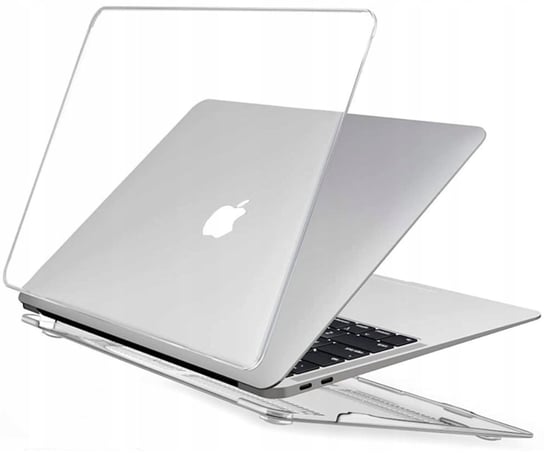 Etui Alogy Hard Case do Apple MacBook Air 13 2021 2020 M1 2019 2018 A2337 A2179 A1932 Przezroczyste Alogy