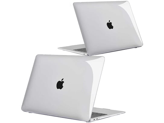 Etui Alogy Hard Case do Apple MacBook Air 13 M1 2021 Przezroczyste + Folia na ekran + Nakładka na klawiaturę Alogy