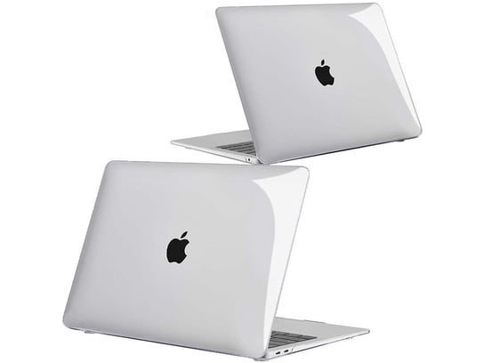 Etui Alogy Hard Case do Apple MacBook Air 13 M1 2021 Przezroczyste + Folia na ekran + Nakładka na klawiaturę + Torba Alogy