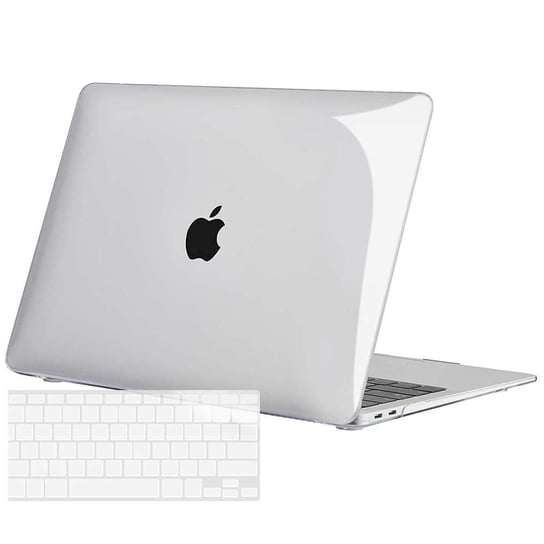 Etui Alogy Hard Case do Apple MacBook Air 13 M1 2021 Przezroczyste + Nakładka na klawiaturę Alogy