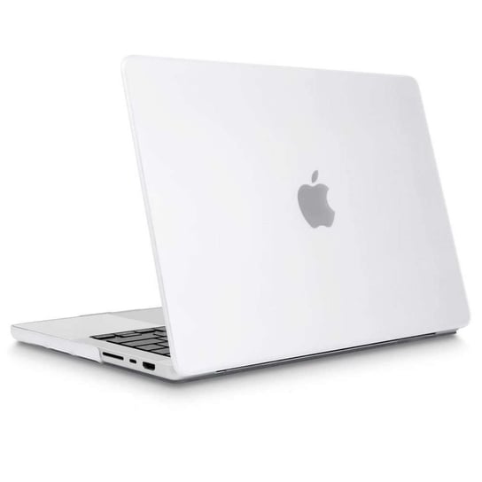 Etui Alogy Hard Case do Apple Macbook Pro 14 2021 A2442 Matowy Biały 4kom.pl