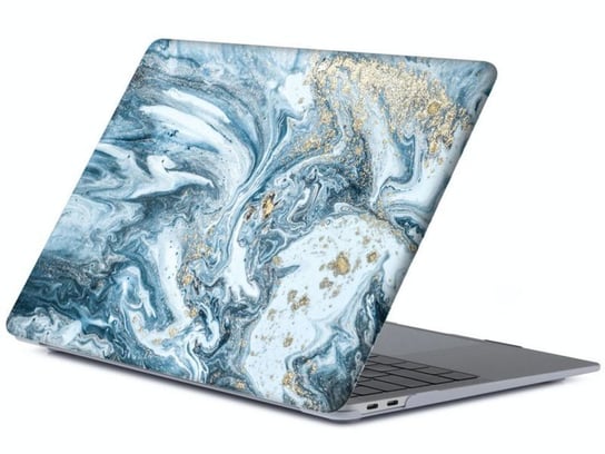 Etui Alogy Hard Case Marble do MacBook Air 13 2019 Marmur niebieski 019 Alogy
