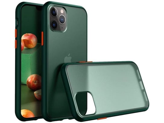 Etui Alogy matowe Bumper case do Apple iPhone 11 Pro Max zielone Alogy