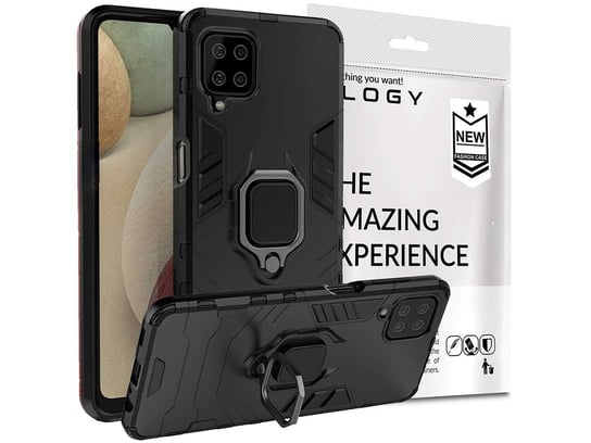 Etui Alogy Stand Ring Armor do Samsung Galaxy A12/ A12 5G czarne Samsung Electronics