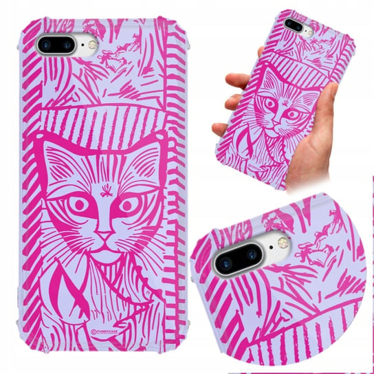 Etui ANTI-SHOCK do IPHONE 8 PLUS Koty Zwierzęta ANIMAL ANARCHY Wiele Wzorów Funnycase