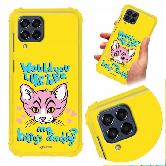 Etui ANTI-SHOCK do SAMSUNG M53 5G Psy Zwierzęta ANIMAL ANARCHY Wiele Wzorów Funnycase