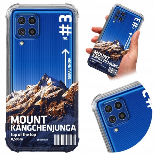 ETUI ANTI-SHOCK do SAMSUNG M62 Górskie CLIMB Wzory Funnycase