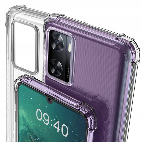 Etui Anti-Shock + Szkło 9H Do Oppo A57 4G / A57S Inna marka