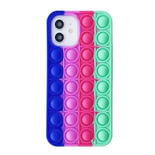 Etui Anti-Stress iPhone 12 Pro Max BOX granat/róż/malina/pistacja KD-Smart