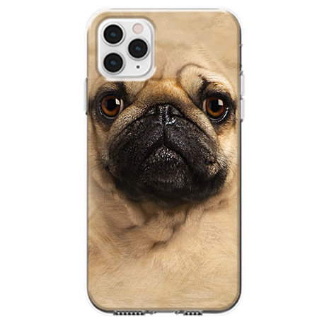 Etui, Apple iPhone 11 Pro Max, Pies Szczeniak face 3d EtuiStudio