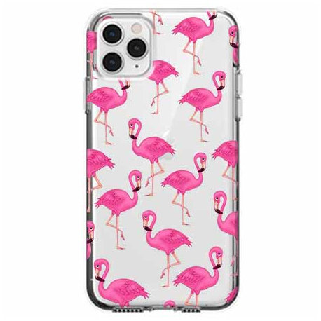 Etui, Apple iPhone 11 Pro Max, Różowe flamingi EtuiStudio