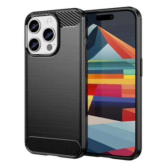 Etui Apple Iphone 15 Pro Nexeri Carbon Pancerne Czarne Inna marka