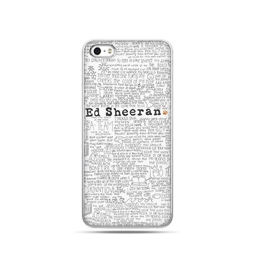 Etui, Apple iPhone 6 plus, Ed Sheeran bezbarwny EtuiStudio