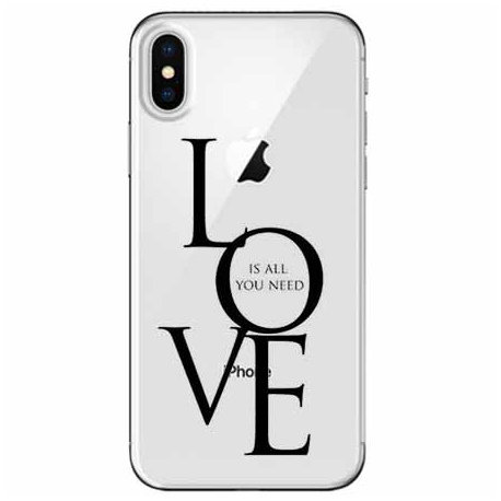 Etui, Apple iPhone X, All you need is LOVE EtuiStudio