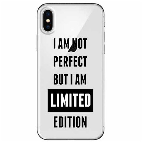 Etui, Apple iPhone X, I Am not perfect EtuiStudio