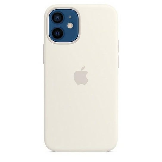 Etui Apple MHKV3ZM/A iPhone 12 mini MagSafe biały/white Silicone Case Apple