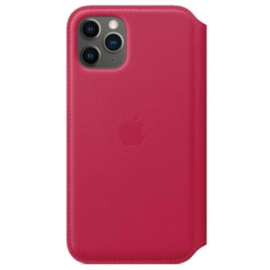 Etui Apple My1K2Zm/A Iphone 11 Pro 5.8" Malinowy/Raspberry Leather Folio Case Apple