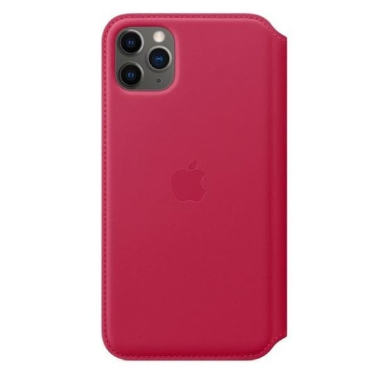 Etui Apple My1N2Zm/A Iphone 11 Pro Max Malinowy/Raspberry Leather Book Apple