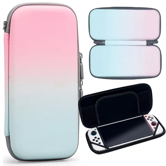Etui Artnico do Nintendo Switch Oled nieb-róż ARTNICO