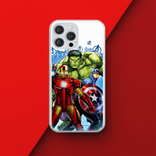 Etui Avengers 009 Marvel Nadruk pełny Wielobarwny Producent: Samsung, Model: A14 4G/5G Inna marka