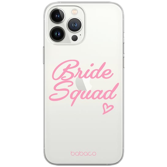 Etui Babaco dedykowane do Huawei P20 Lite 2019, wzór: Bride Squad 001 Etui częściowo przeźroczyste, oryginalne i oficjalnie licencjonowane ERT Group