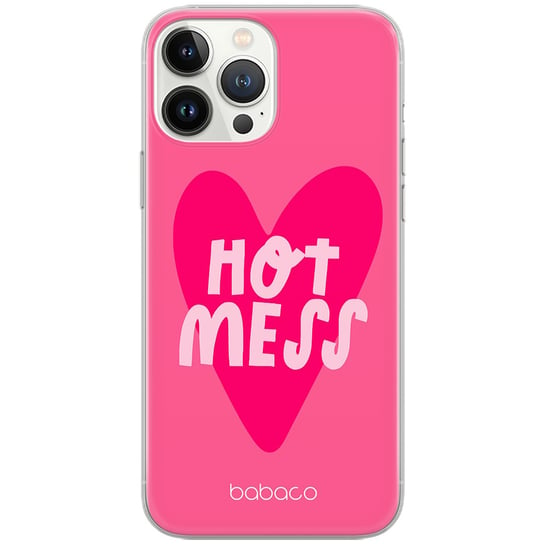 Etui Babaco dedykowane do Iphone 12 Mini, wzór: Hot Mess 001 Etui całkowicie zadrukowane, oryginalne i oficjalnie licencjonowane ERT Group