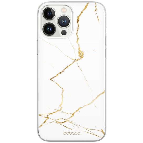 Etui Babaco dedykowane do Iphone 12 Mini, wzór: Marble 014 Etui całkowicie zadrukowane, oryginalne i oficjalnie licencjonowane ERT Group