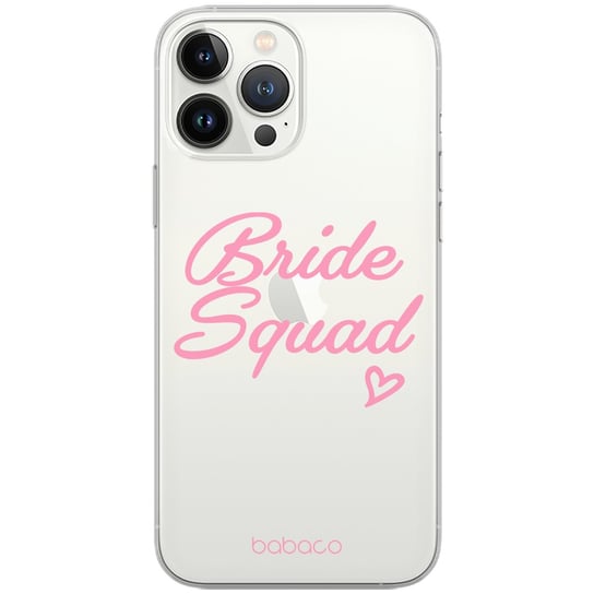 Etui Babaco dedykowane do Iphone 12 PRO MAX, wzór: Bride Squad 001 Etui częściowo przeźroczyste, oryginalne i oficjalnie licencjonowane Babaco