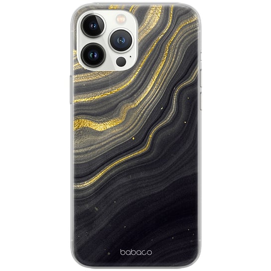 Etui Babaco dedykowane do Iphone 13 PRO, wzór: Marble 009 Etui całkowicie zadrukowane, oryginalne i oficjalnie licencjonowane ERT Group