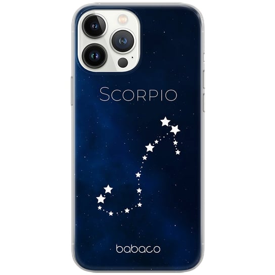 Etui Babaco dedykowane do Iphone 14 PRO wzór: Zodiac Constellation 008 oryginalne i oficjalnie licencjonowane Babaco
