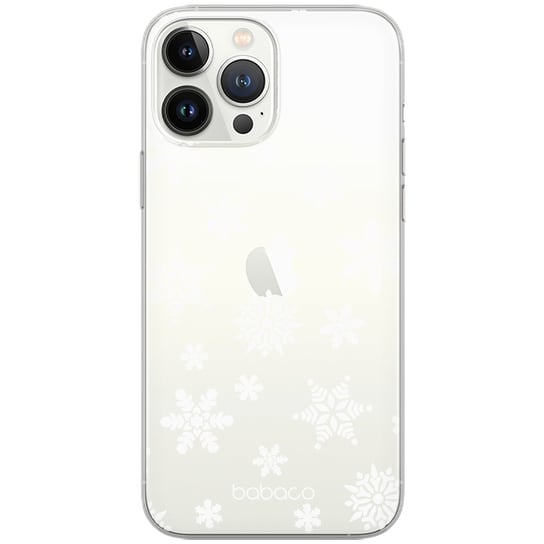 Etui Babaco dedykowane do Iphone XR, wzór: Winter 001 Etui częściowo przeźroczyste, oryginalne i oficjalnie licencjonowane ERT Group