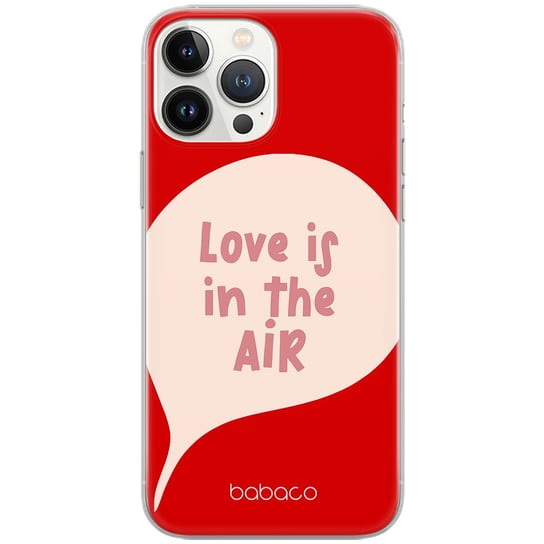 Etui Babaco dedykowane do Samsung S22 ULTRA, wzór: Love is in the air 001 Etui całkowicie zadrukowane, oryginalne i oficjalnie licencjonowane ERT Group