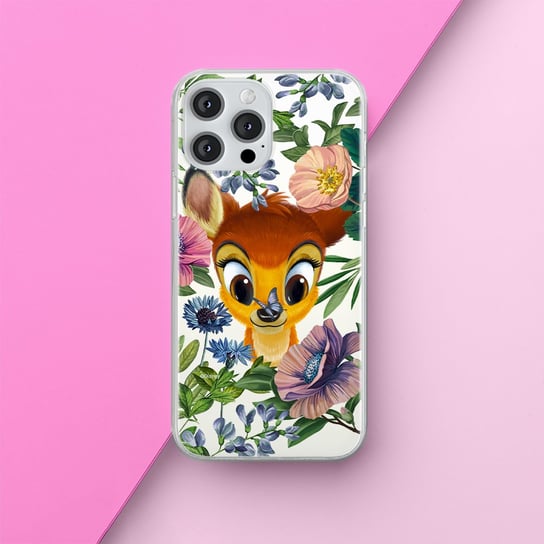 Etui Bambi 011 Disney Nadruk częściowy Przeźroczysty Producent: Samsung, Model: A54 5G Inna marka
