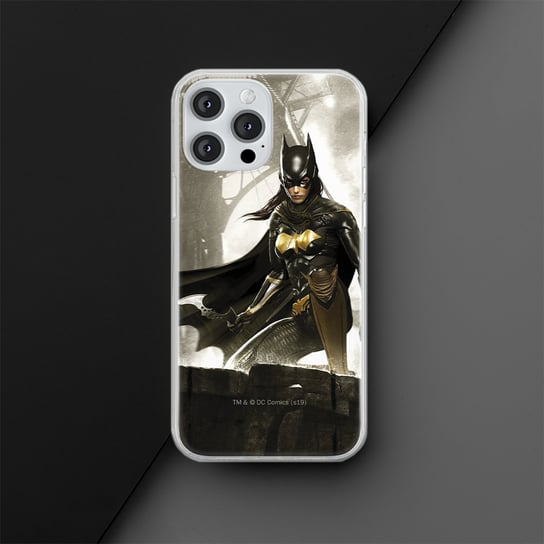 Etui Bat Girl 009 DC Nadruk pełny Szary Producent: OnePlus, Model: NORD 2T 5G ERT Group