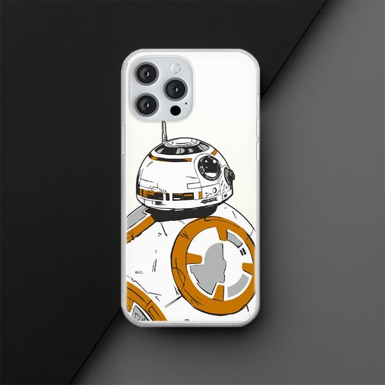 Etui BB 8 009 Star Wars Nadruk częściowy Przeźroczysty Producent: OPPO, Model: FIND X5 PRO ERT Group