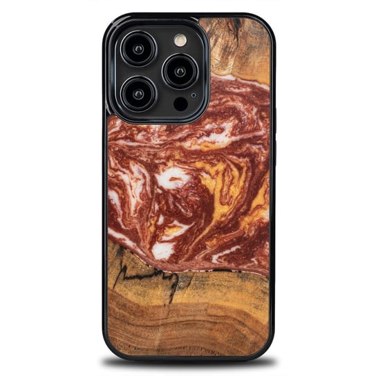 Etui Bewood Unique - iPhone 14 Pro - Planets - Mars BEWOOD