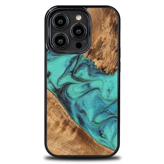 Etui Bewood Unique - iPhone 14 Pro - Turquoise BEWOOD