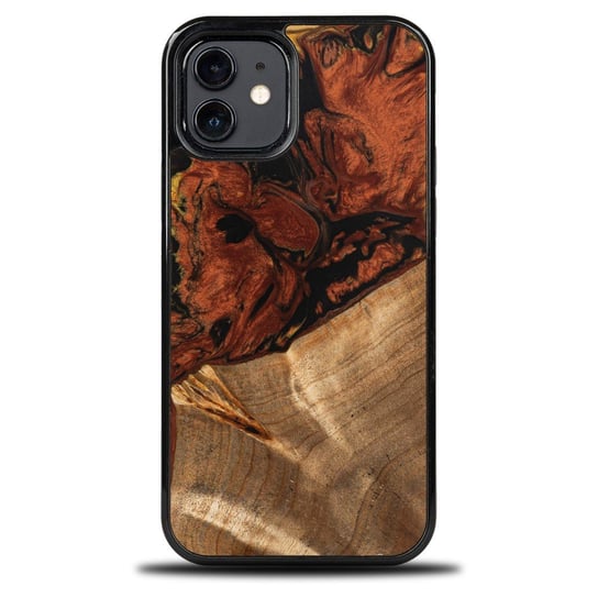 Etui Bewood Unique na iPhone 12 / 12 Pro - 4 Żywioły - Ogień BEWOOD