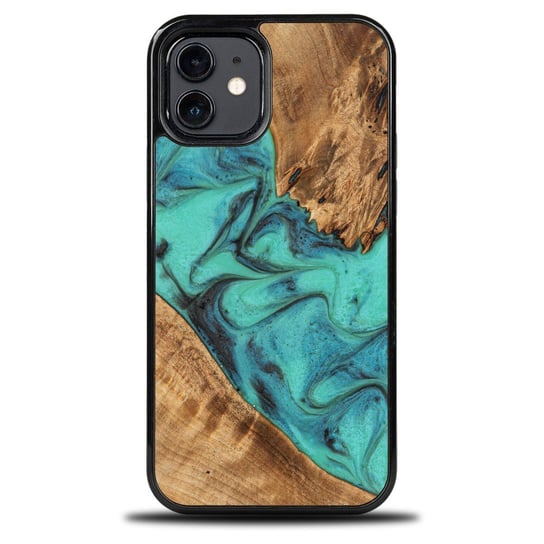 Etui Bewood Unique na iPhone 12 / 12 Pro - Turquoise BEWOOD