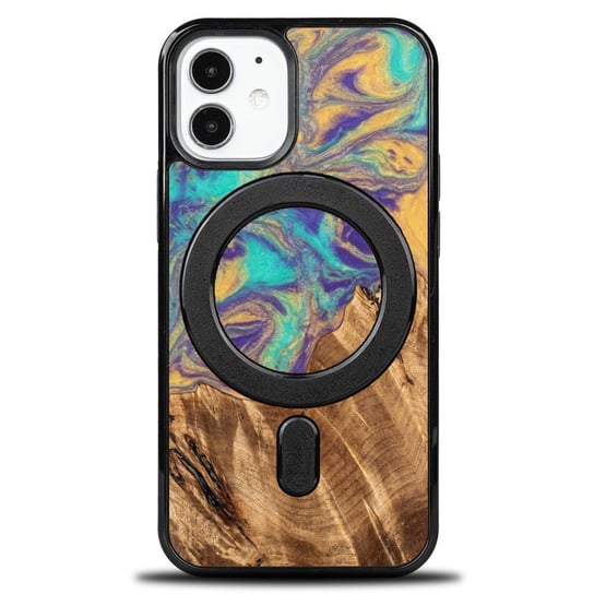 Etui Bewood Unique na iPhone 12 Mini - Planets - Merkury z MagSafe BEWOOD