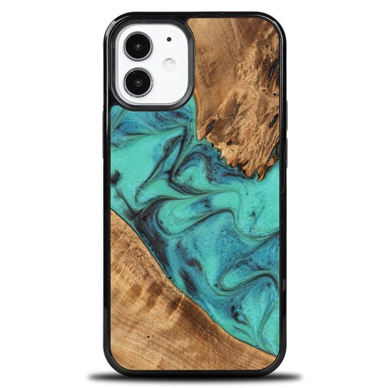 Etui Bewood Unique na iPhone 12 Mini - Turquoise BEWOOD