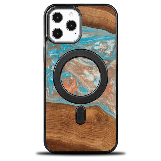 Etui Bewood Unique na iPhone 12 Pro Max - Planets - Saturn z MagSafe BEWOOD